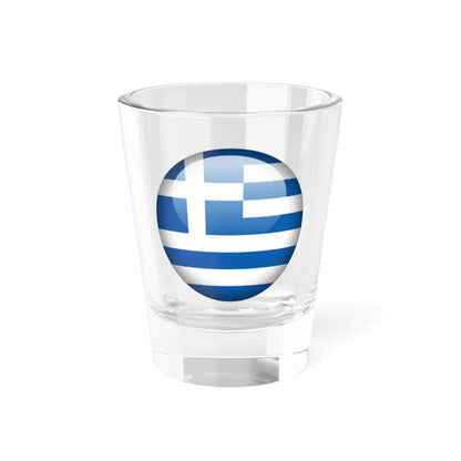 Flag orb Greece (Greece) Shot Glass 1.5oz 1.5oz - Go Mug Yourself