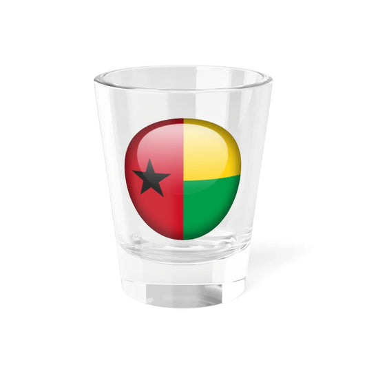 Flag orb Guinea-Bissau (Guinea) Shot Glass 1.5oz 1.5oz - Go Mug Yourself