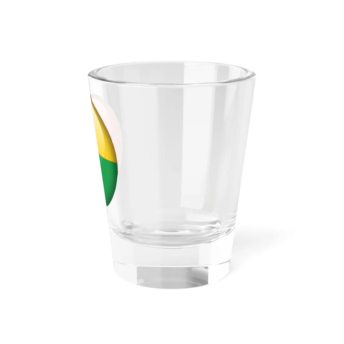 Flag orb Guinea-Bissau (Guinea) Shot Glass 1.5oz - Go Mug Yourself