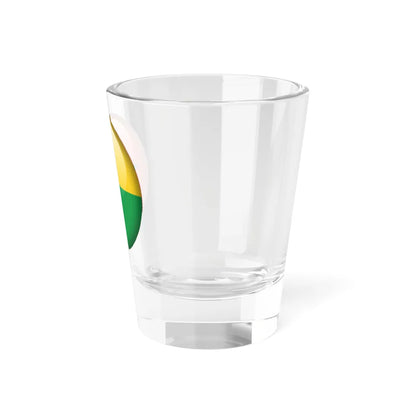 Flag orb Guinea-Bissau (Guinea) Shot Glass 1.5oz - Go Mug Yourself