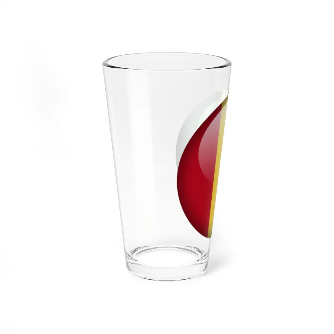 Flag orb Guinea (Guinea) Pint Glass 16oz - Go Mug Yourself