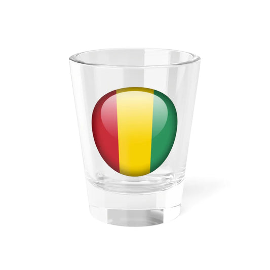 Flag orb Guinea (Guinea) Shot Glass 1.5oz 1.5oz - Go Mug Yourself