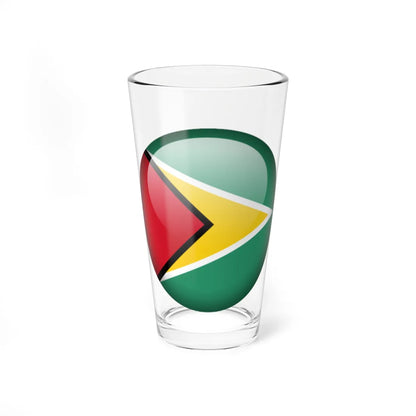 Flag orb Guyana (Guyana) Pint Glass 16oz 16oz - Go Mug Yourself