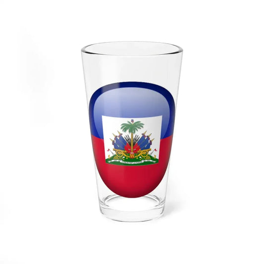 Flag orb Haiti (Haiti) Pint Glass 16oz 16oz - Go Mug Yourself