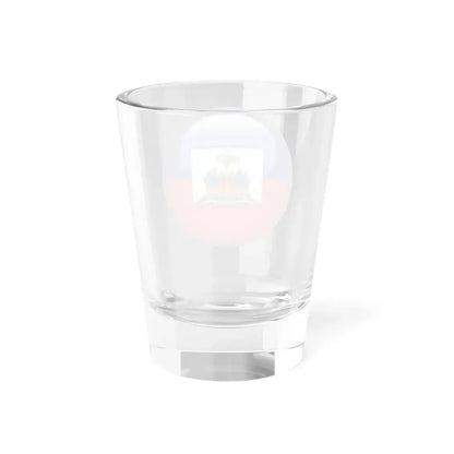 Flag orb Haiti (Haiti) Shot Glass 1.5oz - Go Mug Yourself