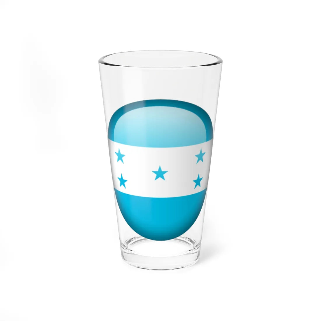 Flag orb Honduras (Honduras) Pint Glass 16oz 16oz - Go Mug Yourself