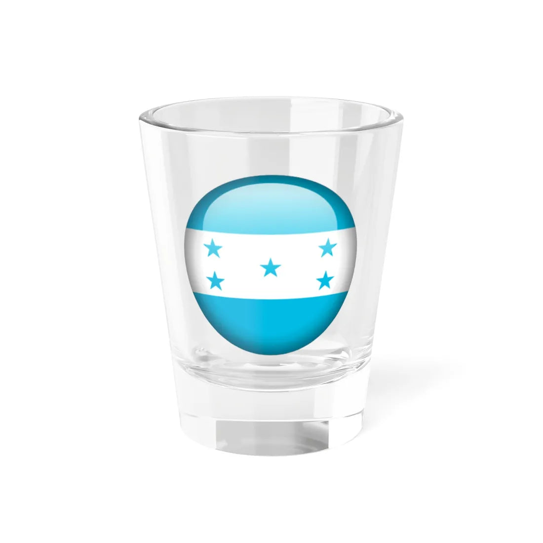 Flag orb Honduras (Honduras) Shot Glass 1.5oz 1.5oz - Go Mug Yourself