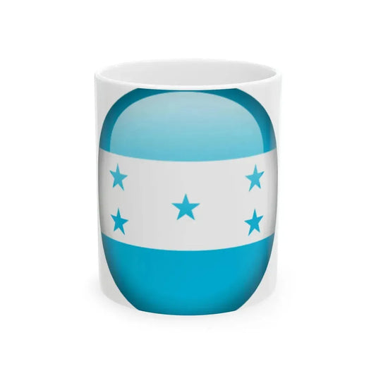 Flag orb Honduras (Honduras) White Coffee Mug 11oz - Go Mug Yourself