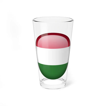Flag orb Hungary (Hungary) Pint Glass 16oz 16oz - Go Mug Yourself