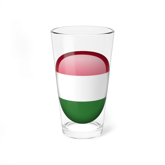 Flag orb Hungary (Hungary) Pint Glass 16oz 16oz - Go Mug Yourself