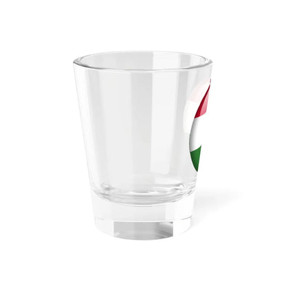 Flag orb Hungary (Hungary) Shot Glass 1.5oz - Go Mug Yourself