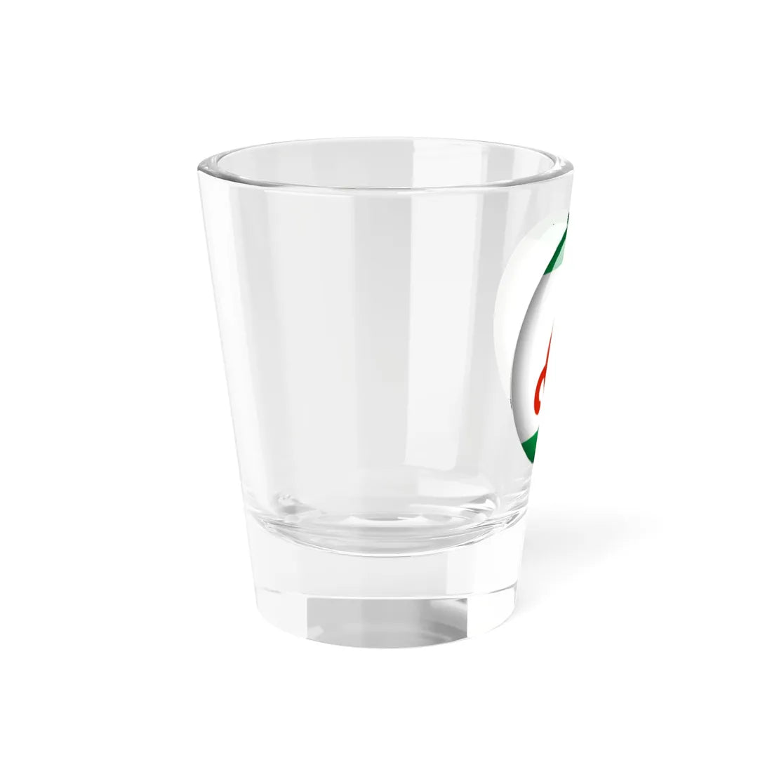 Flag orb Ingushetia (Russia) Shot Glass 1.5oz - Go Mug Yourself