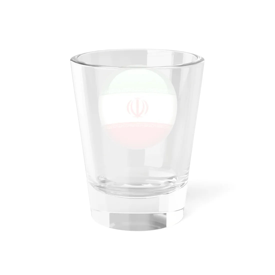 Flag orb Iran (Iran) Shot Glass 1.5oz - Go Mug Yourself