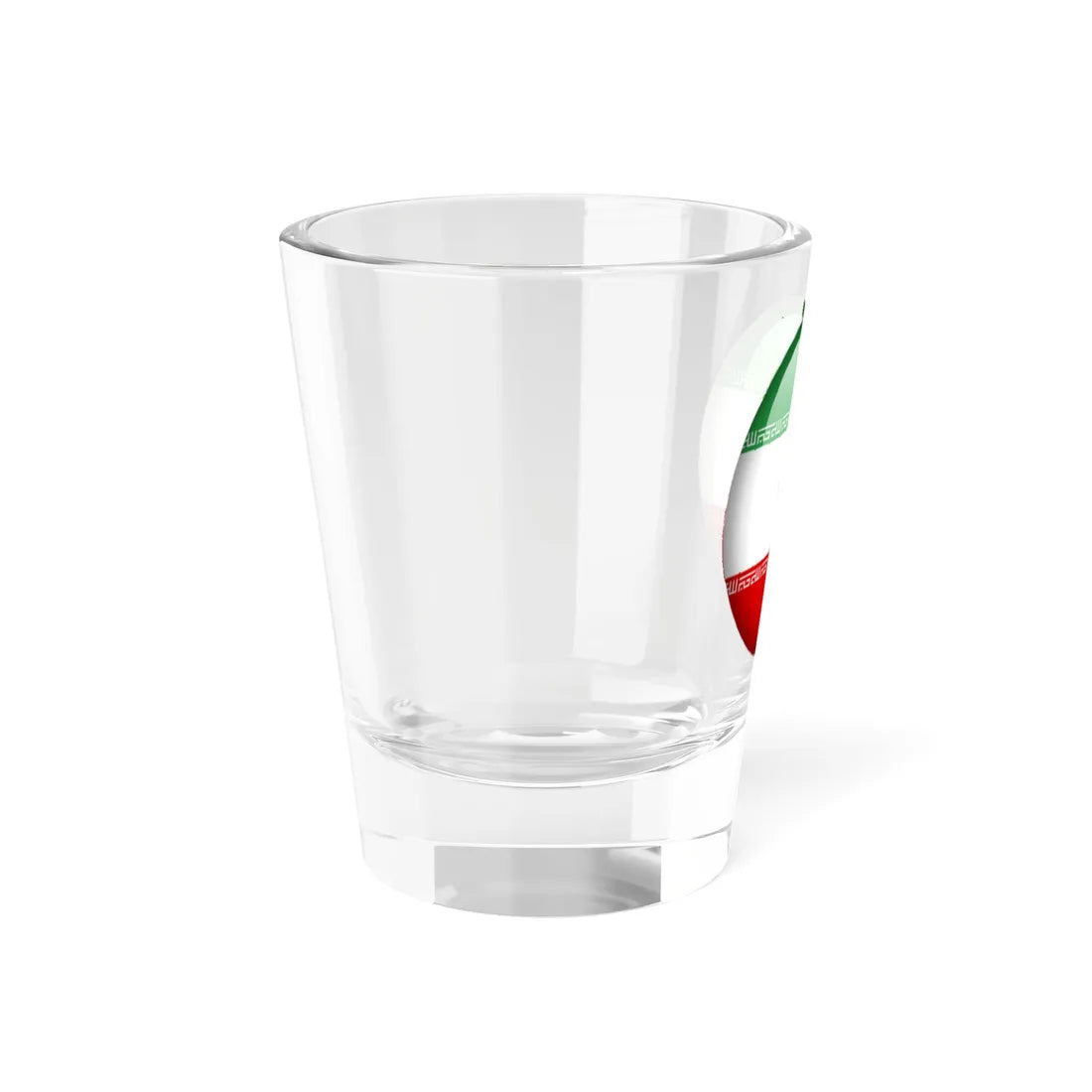 Flag orb Iran (Iran) Shot Glass 1.5oz - Go Mug Yourself
