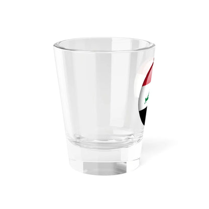 Flag orb Iraq (Iraq) Shot Glass 1.5oz - Go Mug Yourself