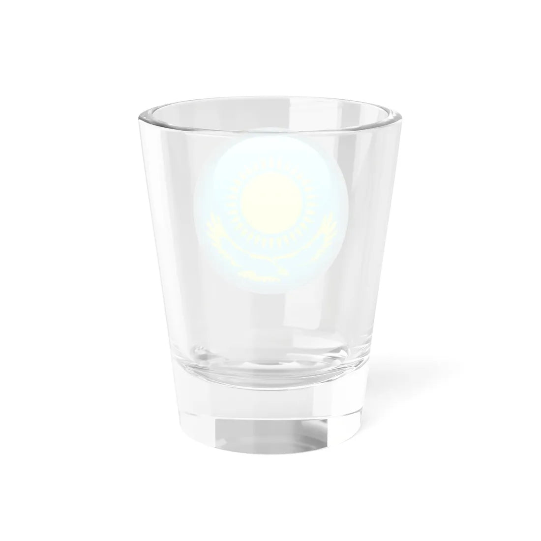 Flag orb Kazakhstan (Kazakhstan) Shot Glass 1.5oz - Go Mug Yourself