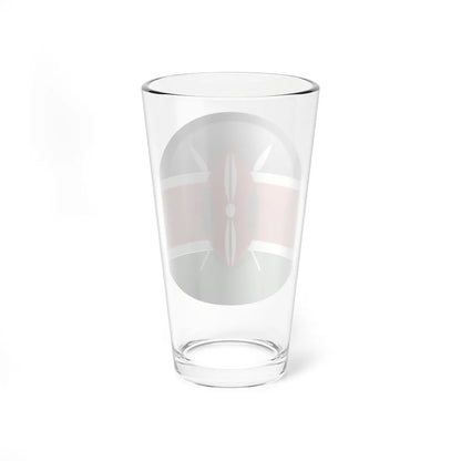 Flag orb Kenya (Kenya) Pint Glass 16oz - Go Mug Yourself