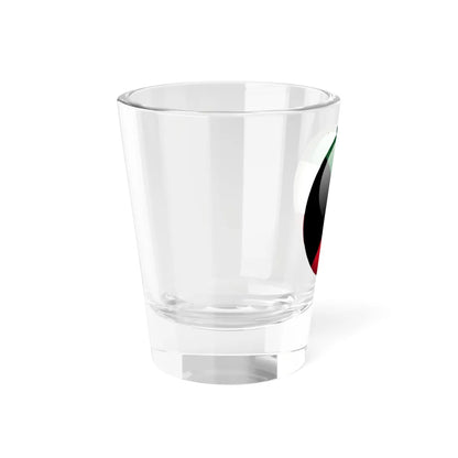 Flag orb Kuwait (Kuwait) Shot Glass 1.5oz - Go Mug Yourself