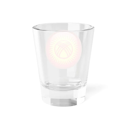 Flag orb Kyrgyzstan (Kyrgyzstan) Shot Glass 1.5oz - Go Mug Yourself