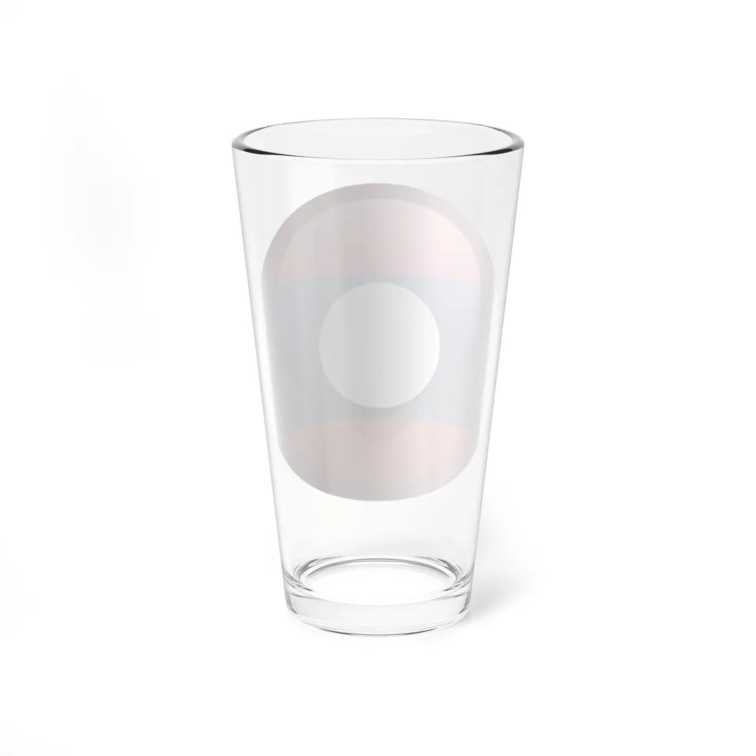 Flag orb Laos (Laos) Pint Glass 16oz - Go Mug Yourself