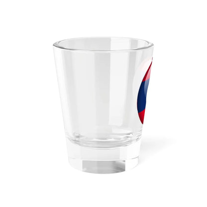 Flag orb Laos (Laos) Shot Glass 1.5oz - Go Mug Yourself
