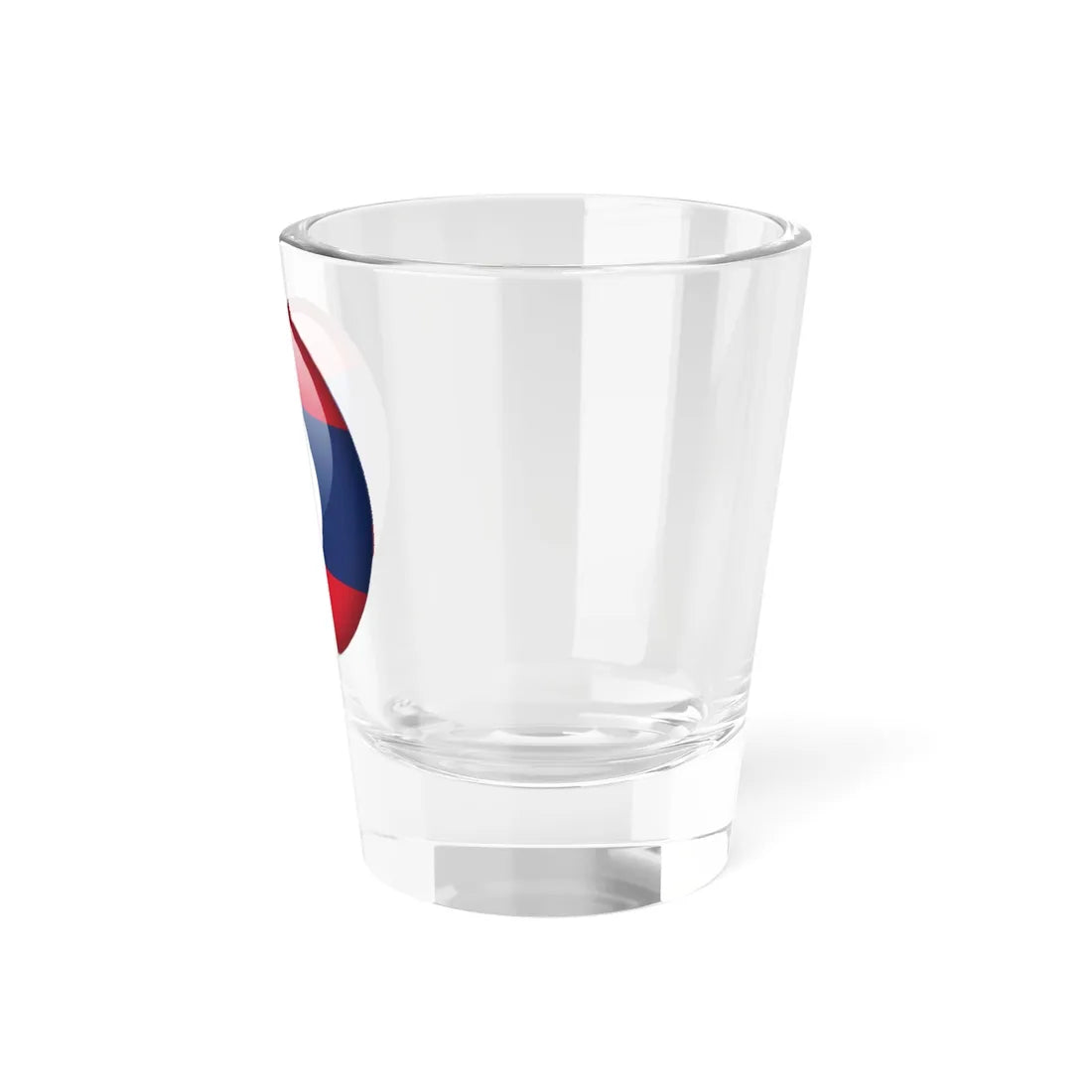 Flag orb Laos (Laos) Shot Glass 1.5oz - Go Mug Yourself