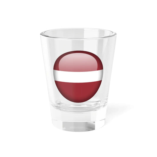 Flag orb Latvia (Latvia) Shot Glass 1.5oz 1.5oz - Go Mug Yourself