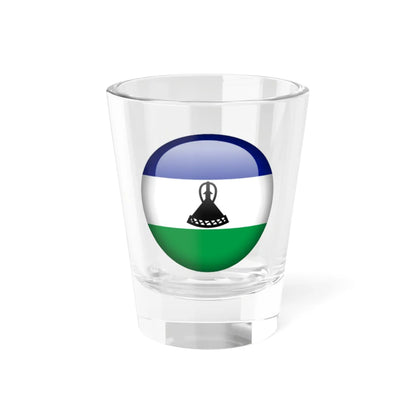 Flag orb Lesotho (Lesotho) Shot Glass 1.5oz 1.5oz - Go Mug Yourself