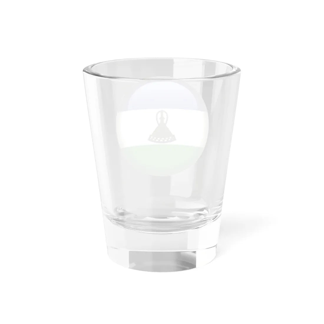 Flag orb Lesotho (Lesotho) Shot Glass 1.5oz - Go Mug Yourself
