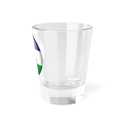 Flag orb Lesotho (Lesotho) Shot Glass 1.5oz - Go Mug Yourself