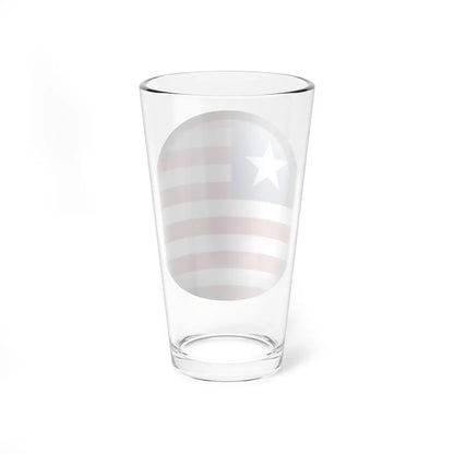 Flag orb Liberia (Liberia) Pint Glass 16oz - Go Mug Yourself