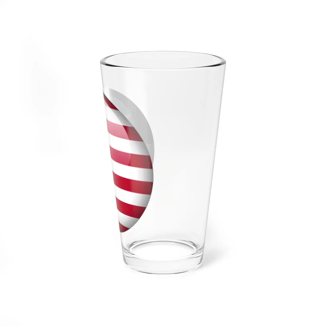 Flag orb Liberia (Liberia) Pint Glass 16oz - Go Mug Yourself