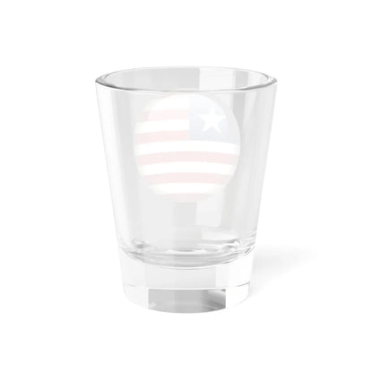 Flag orb Liberia (Liberia) Shot Glass 1.5oz - Go Mug Yourself