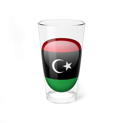 Flag orb Libya (Libya) Pint Glass 16oz 16oz - Go Mug Yourself