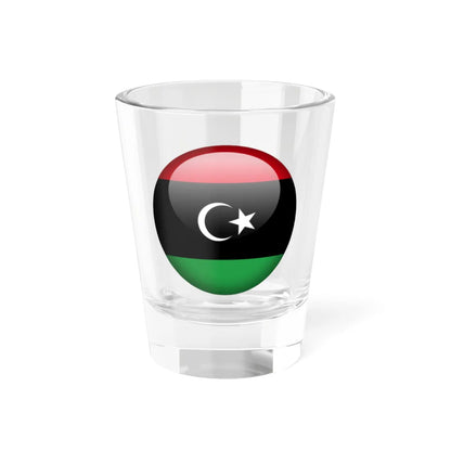 Flag orb Libya (Libya) Shot Glass 1.5oz 1.5oz - Go Mug Yourself