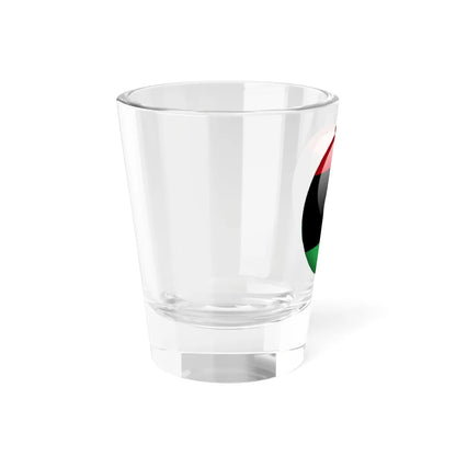Flag orb Libya (Libya) Shot Glass 1.5oz - Go Mug Yourself