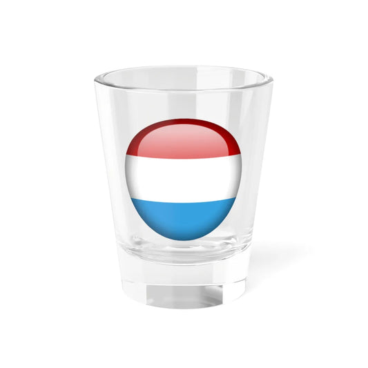 Flag orb Luxembourg (Luxembourg) Shot Glass 1.5oz 1.5oz - Go Mug Yourself