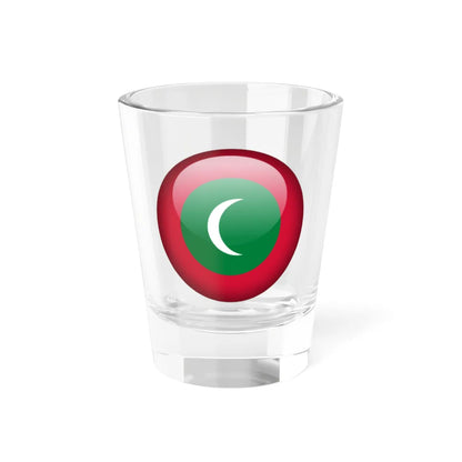 Flag orb Maldives (Maldives) Shot Glass 1.5oz 1.5oz - Go Mug Yourself