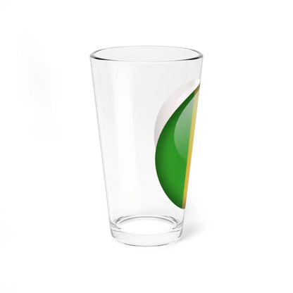 Flag orb Mali (Mali) Pint Glass 16oz - Go Mug Yourself