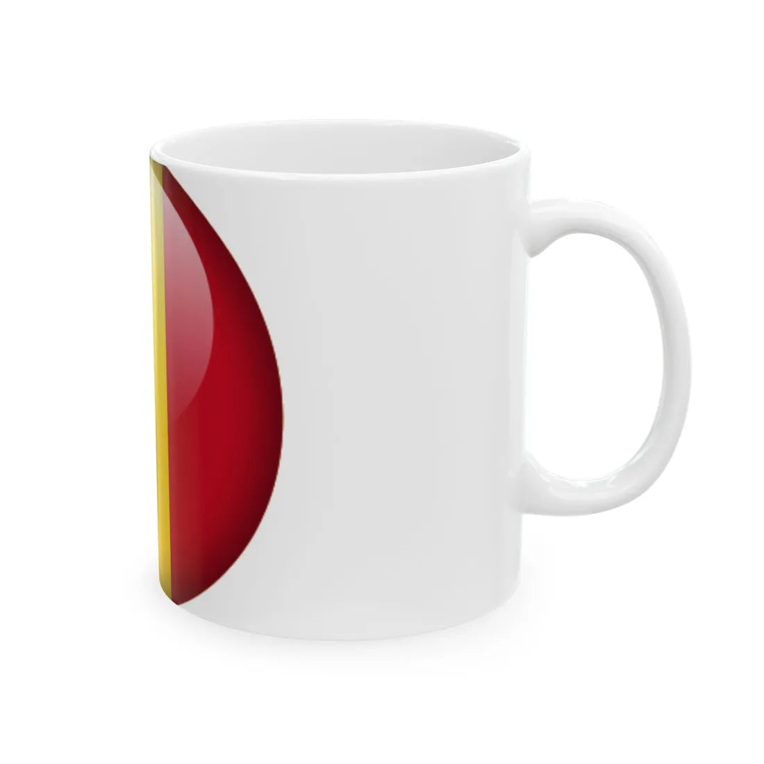 Flag orb Mali (Mali) White Coffee Mug - Go Mug Yourself