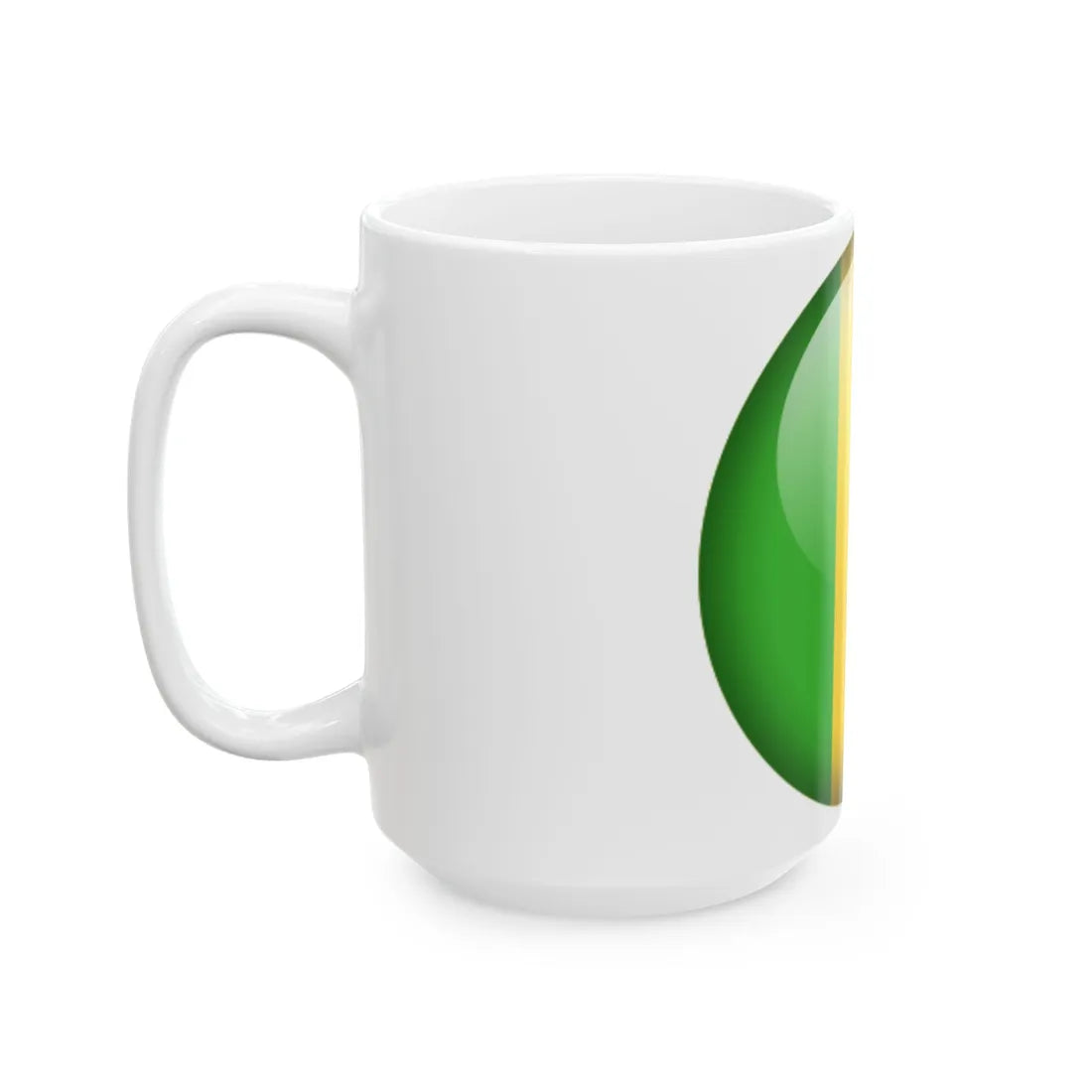 Flag orb Mali (Mali) White Coffee Mug - Go Mug Yourself