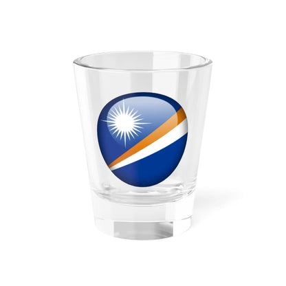 Flag orb Marshall Islands (Marshall Islands) Shot Glass 1.5oz 1.5oz - Go Mug Yourself