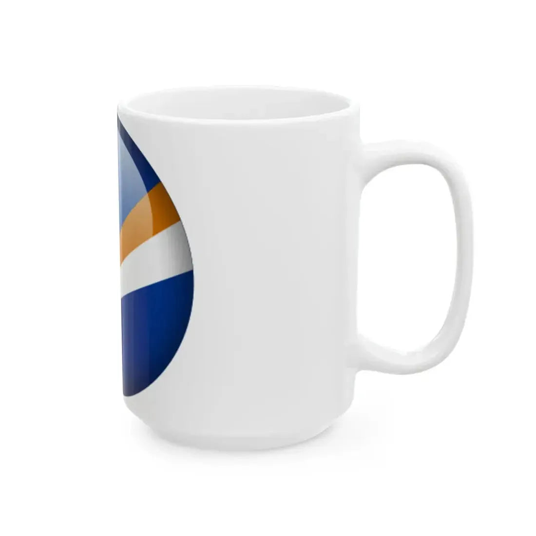 Flag orb Marshall Islands (Marshall Islands) White Coffee Mug - Go Mug Yourself