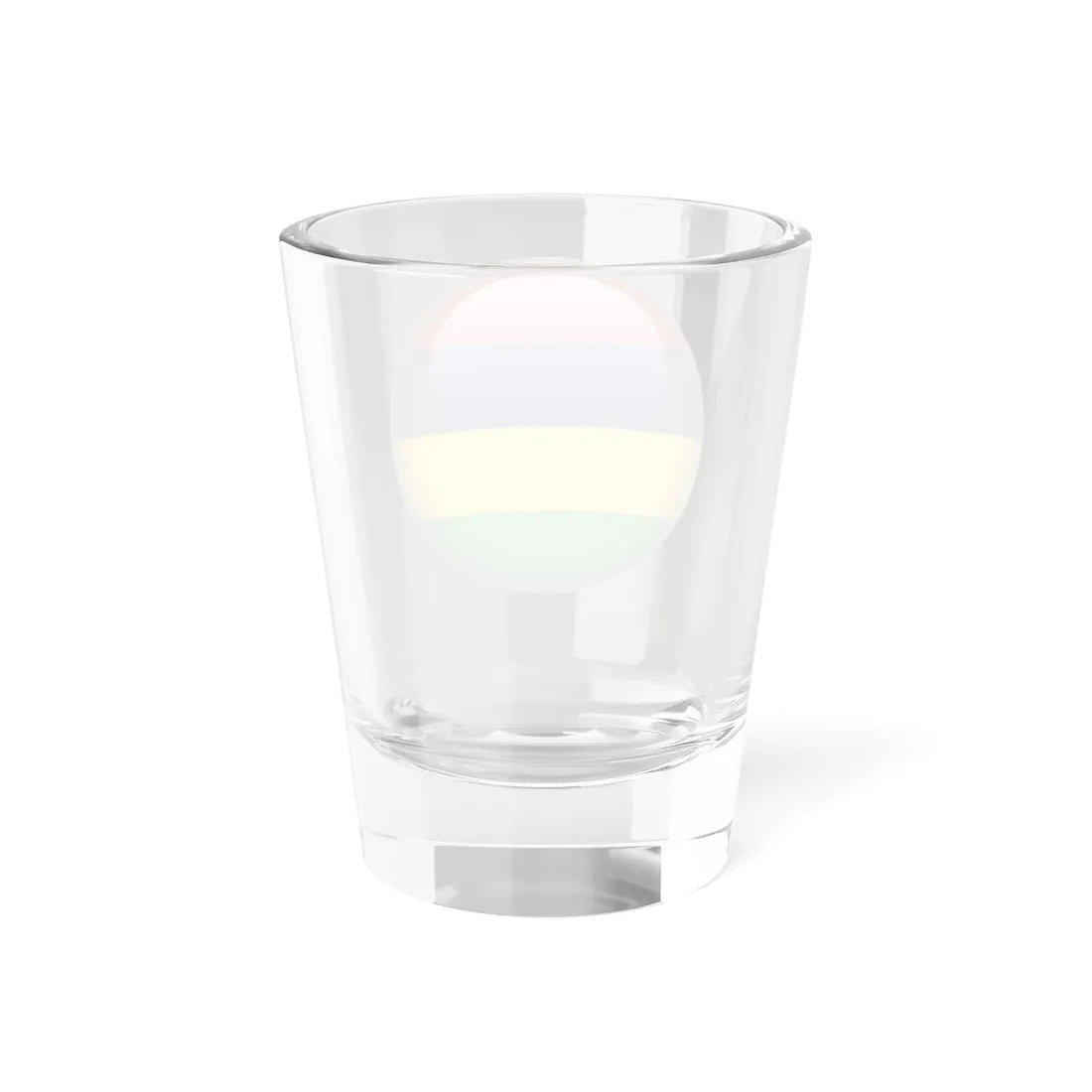 Flag orb Mauritius (Mauritius) Shot Glass 1.5oz - Go Mug Yourself