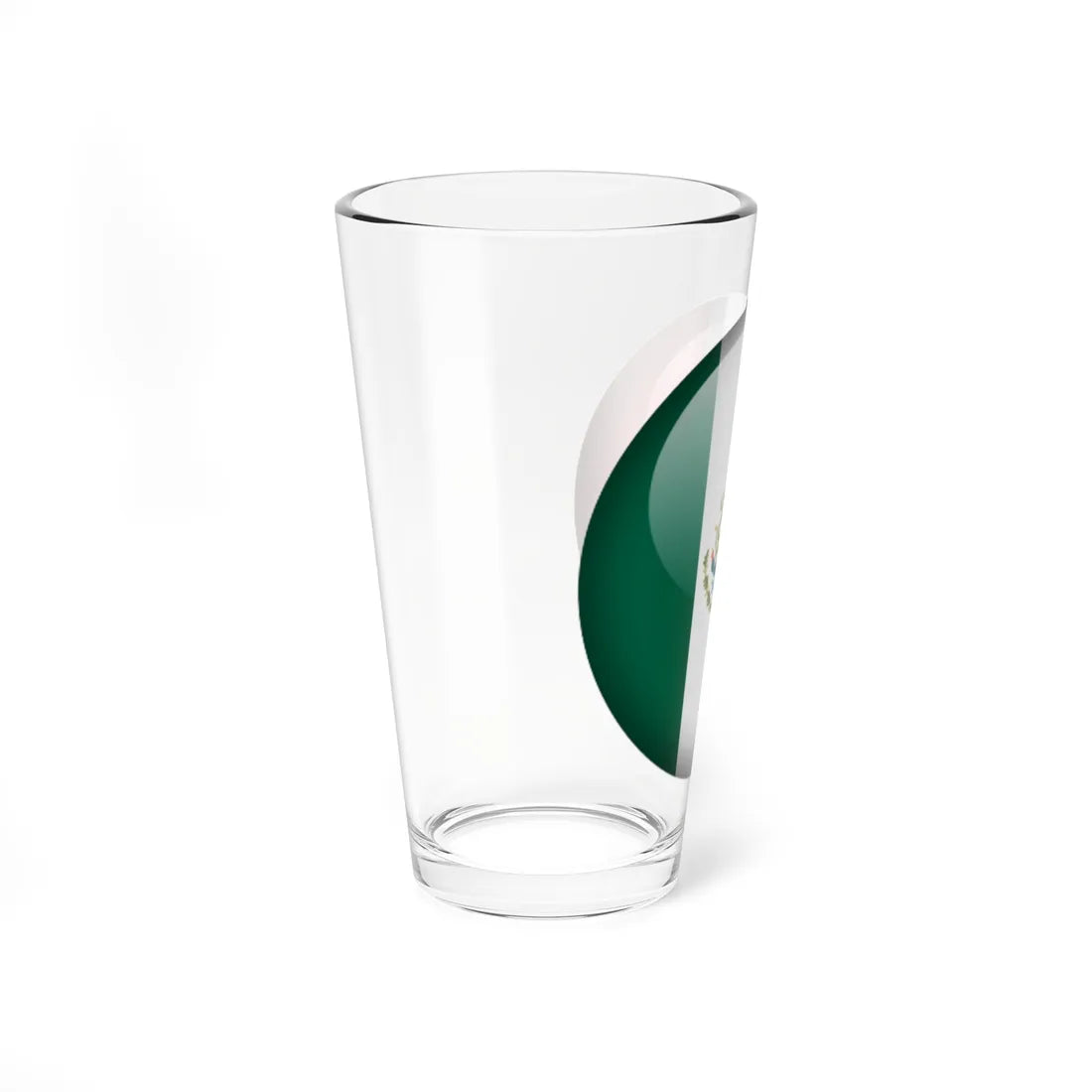 Flag orb Mexico (Mexico) Pint Glass 16oz - Go Mug Yourself