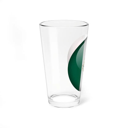 Flag orb Mexico (Mexico) Pint Glass 16oz - Go Mug Yourself
