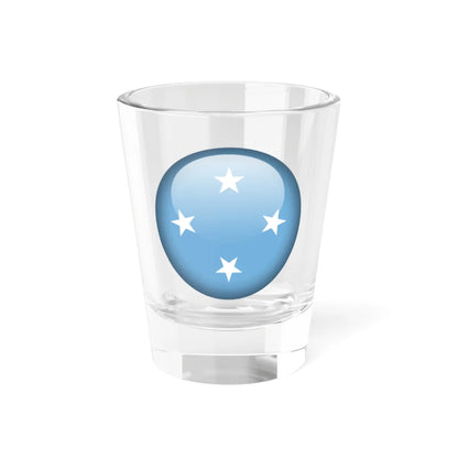 Flag orb Micronesia (Micronesia) Shot Glass 1.5oz 1.5oz - Go Mug Yourself