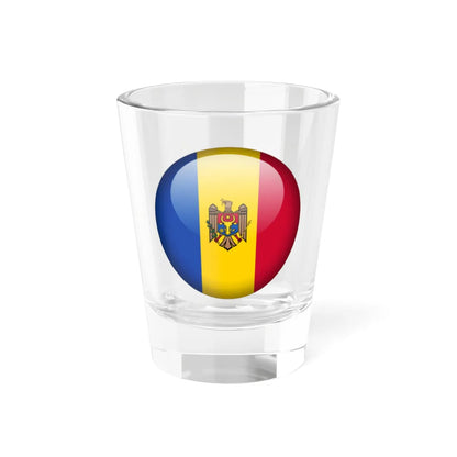 Flag orb Moldova (Moldova) Shot Glass 1.5oz 1.5oz - Go Mug Yourself