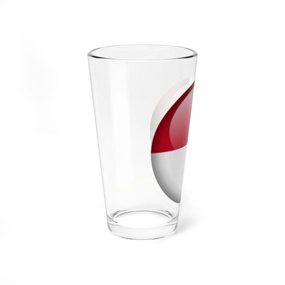 Flag orb Monaco (Monaco) Pint Glass 16oz - Go Mug Yourself