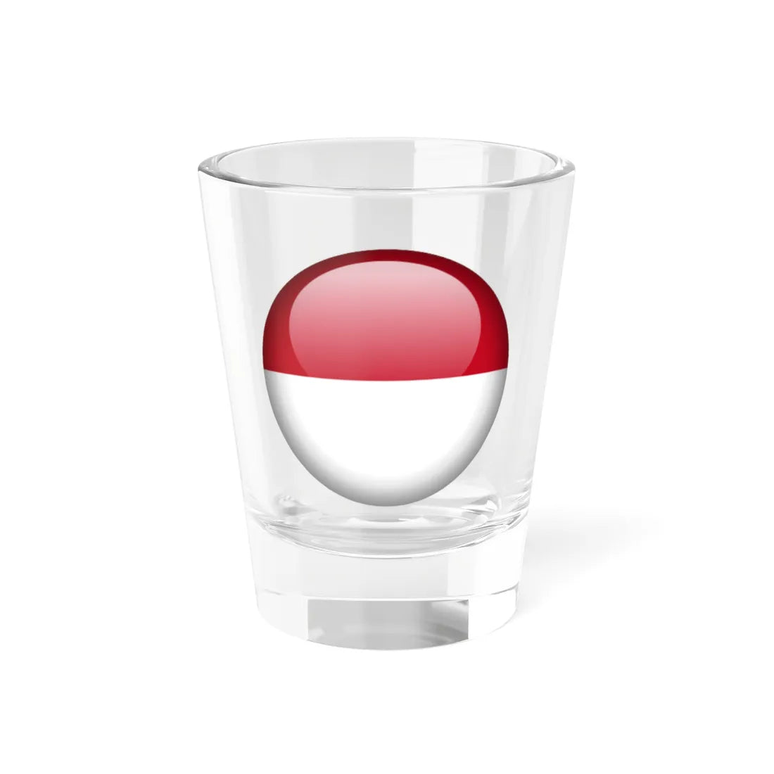 Flag orb Monaco (Monaco) Shot Glass 1.5oz 1.5oz - Go Mug Yourself